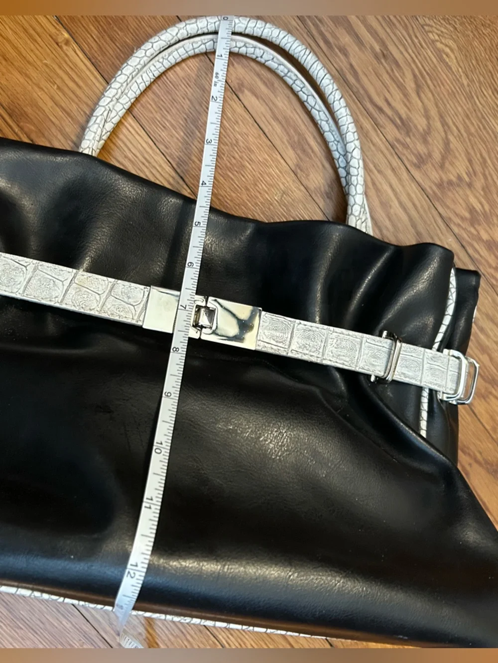 Vintage Carlo Pulicati Leather Handbag - Picture 7 of 11